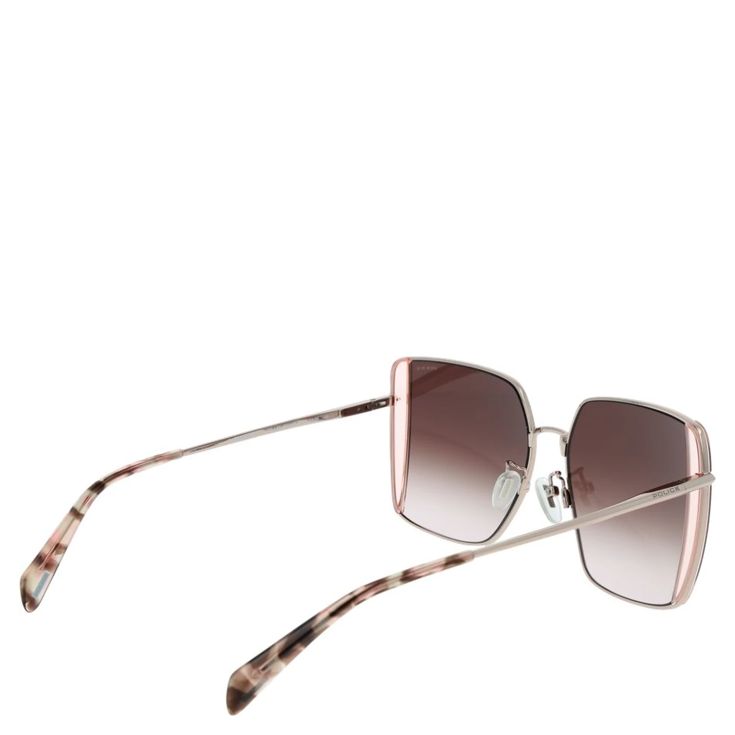 Rose Gold Metal Sunglasses