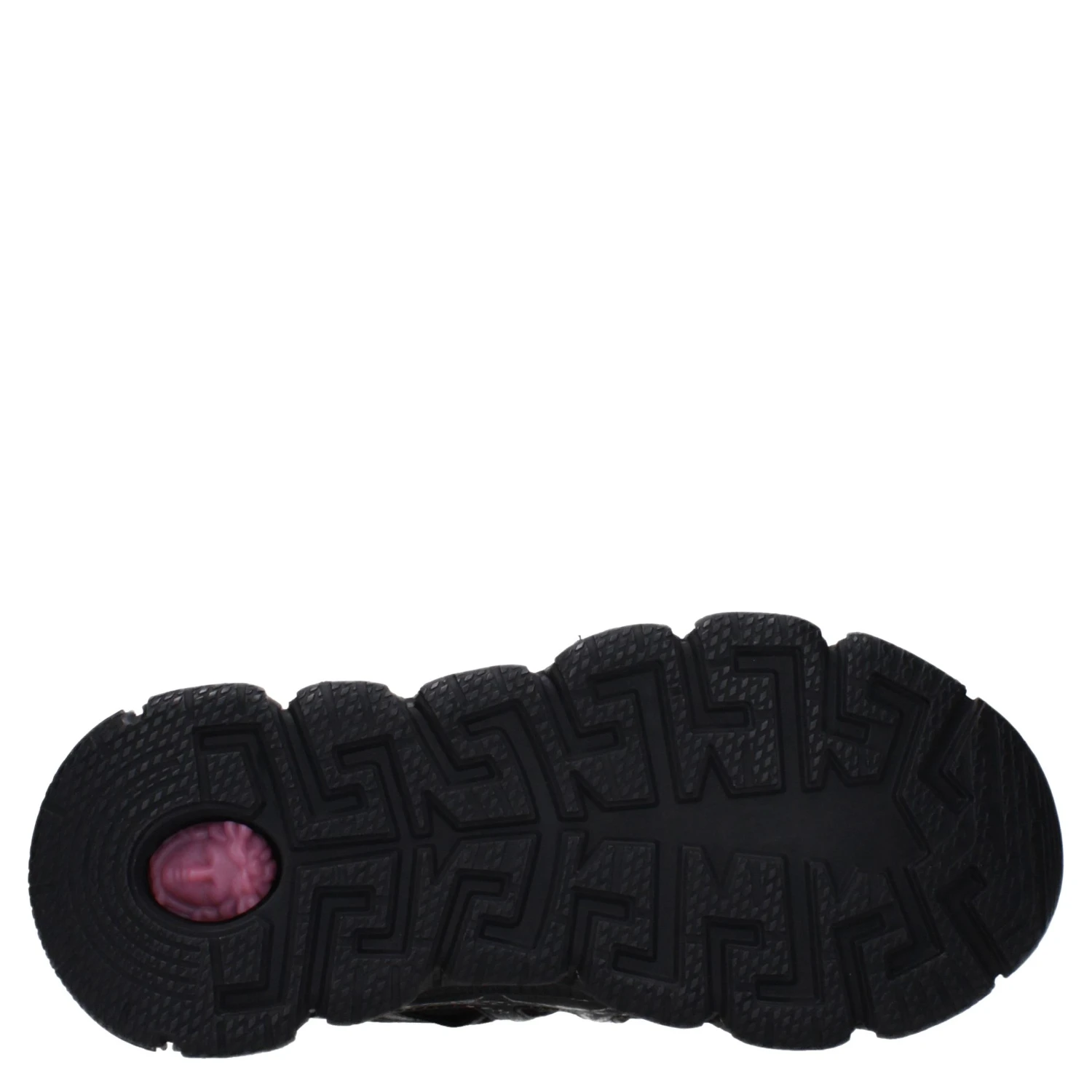 Black Fabric Athletic Sneakers