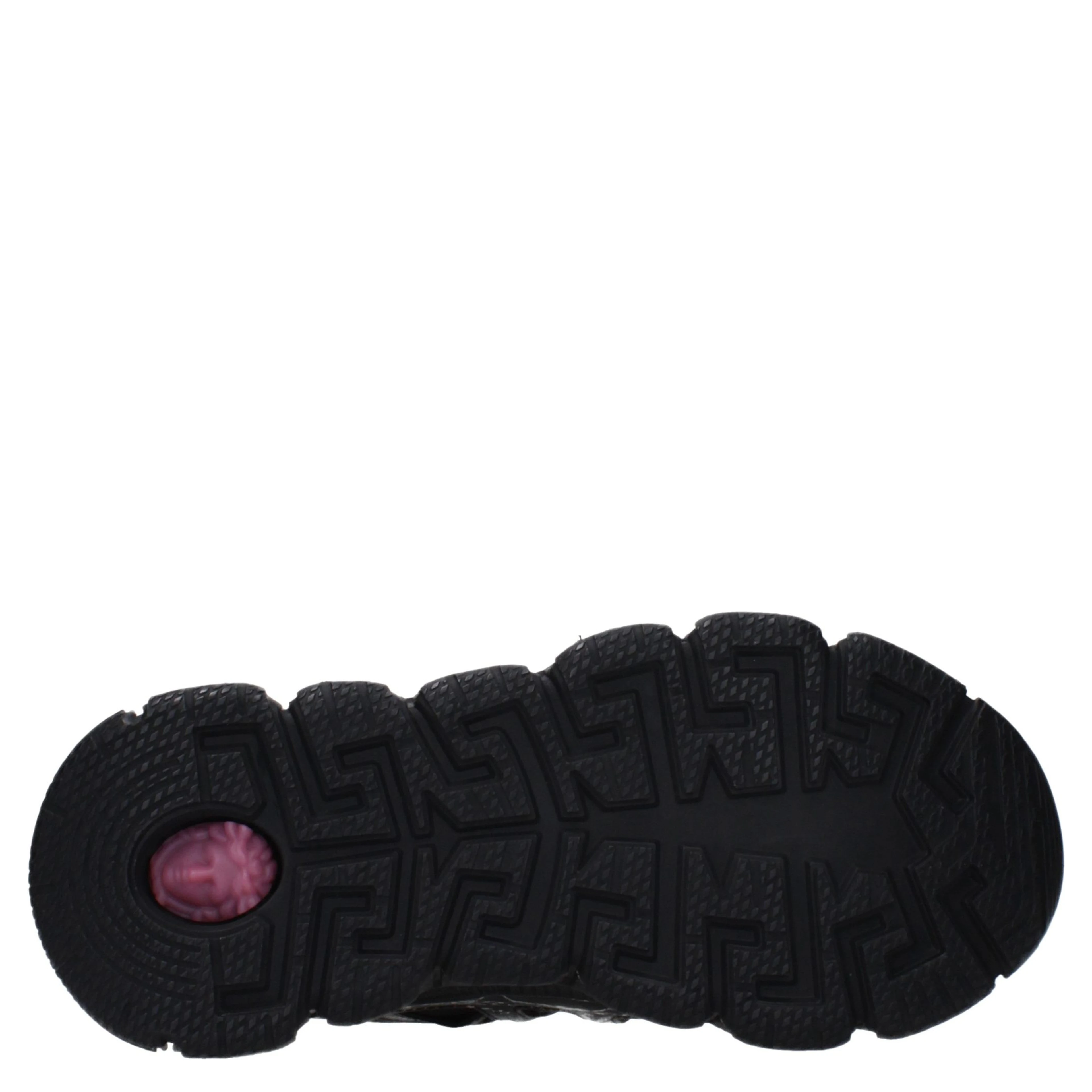 Black Fabric Athletic Sneakers