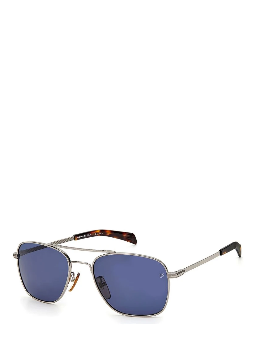 Gray Metal Sunglasses