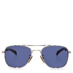 Gray Metal Sunglasses