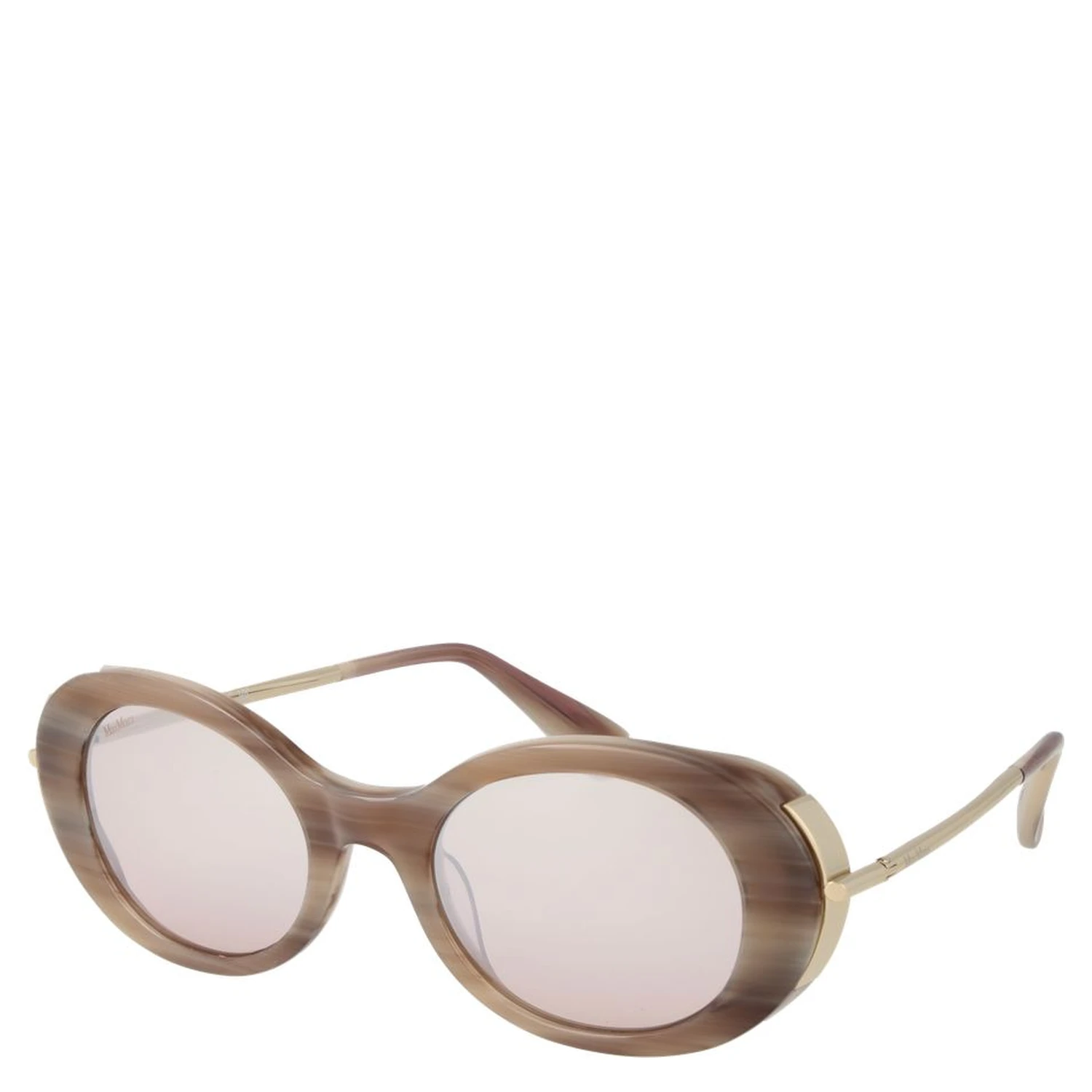 Beige Acetate Sunglasses