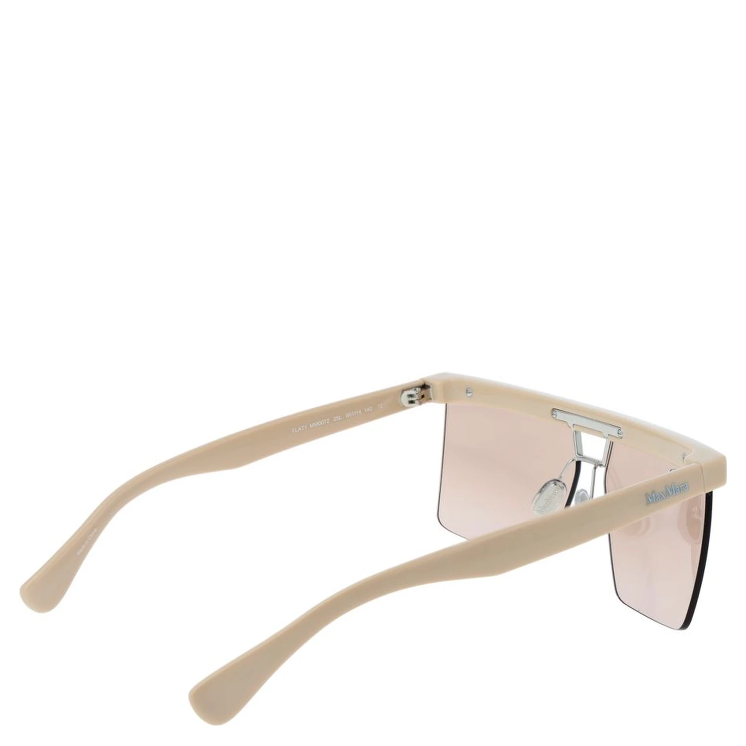 Beige Plastic Sunglasses