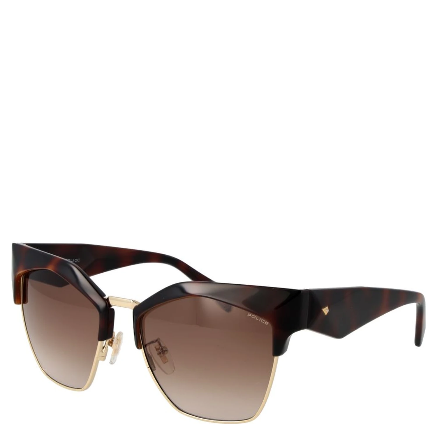 Brown Plastic Sunglasses