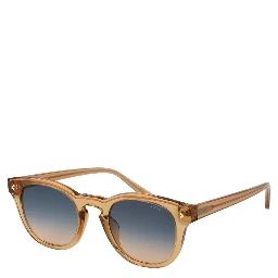 Beige Plastic Sunglasses