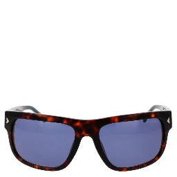 Brown Metal Sunglasses