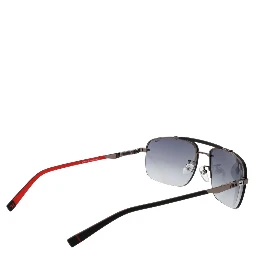 Gray Stainless Steel Sunglasses