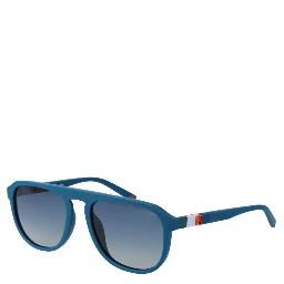Blue Rubber Sunglasses