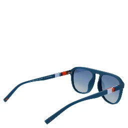 Blue Rubber Sunglasses