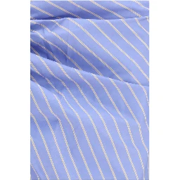 Blue Cotton Long Skirt