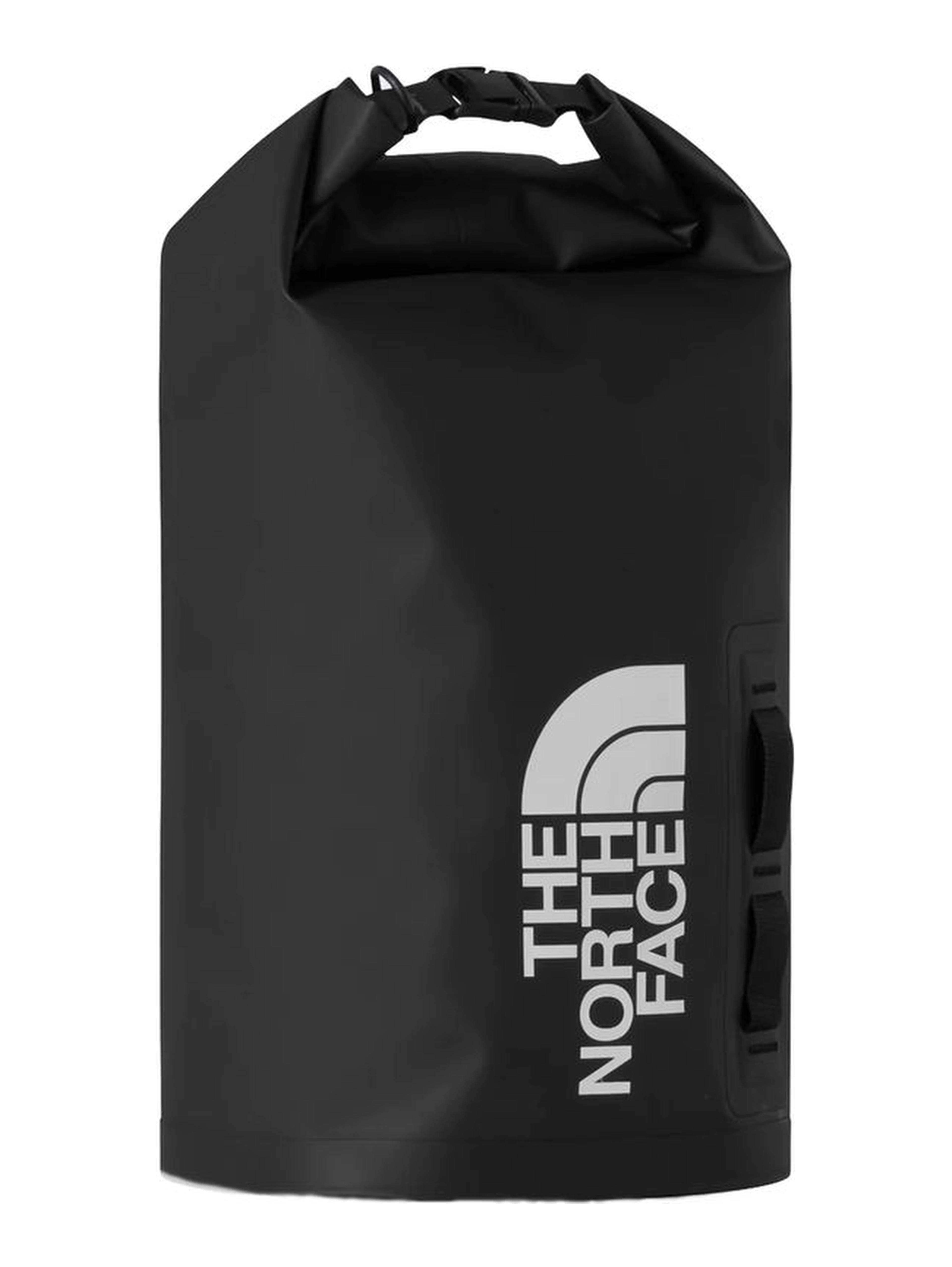 Black And White Polyester Handbag