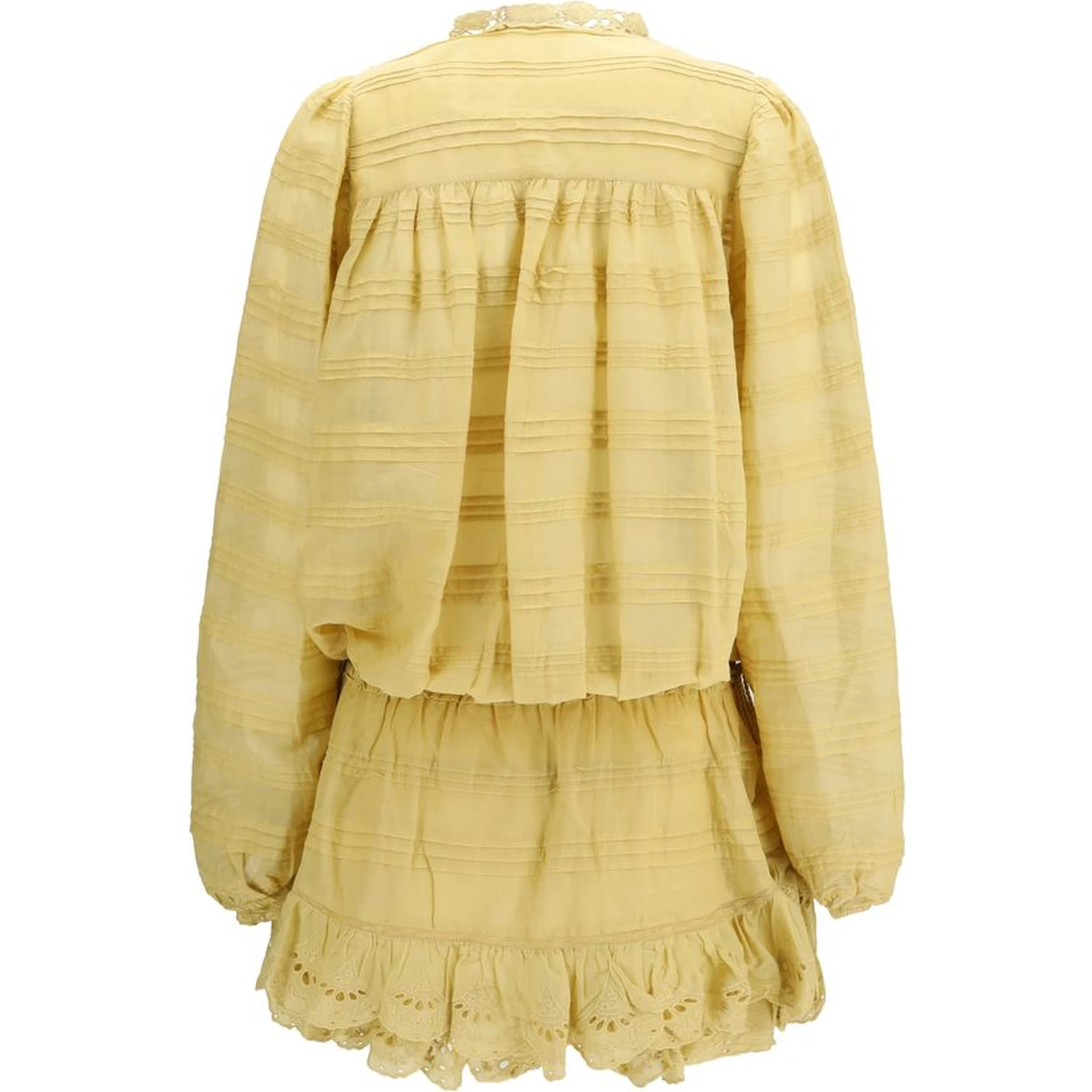 Bicolor Cotton Casual Dress