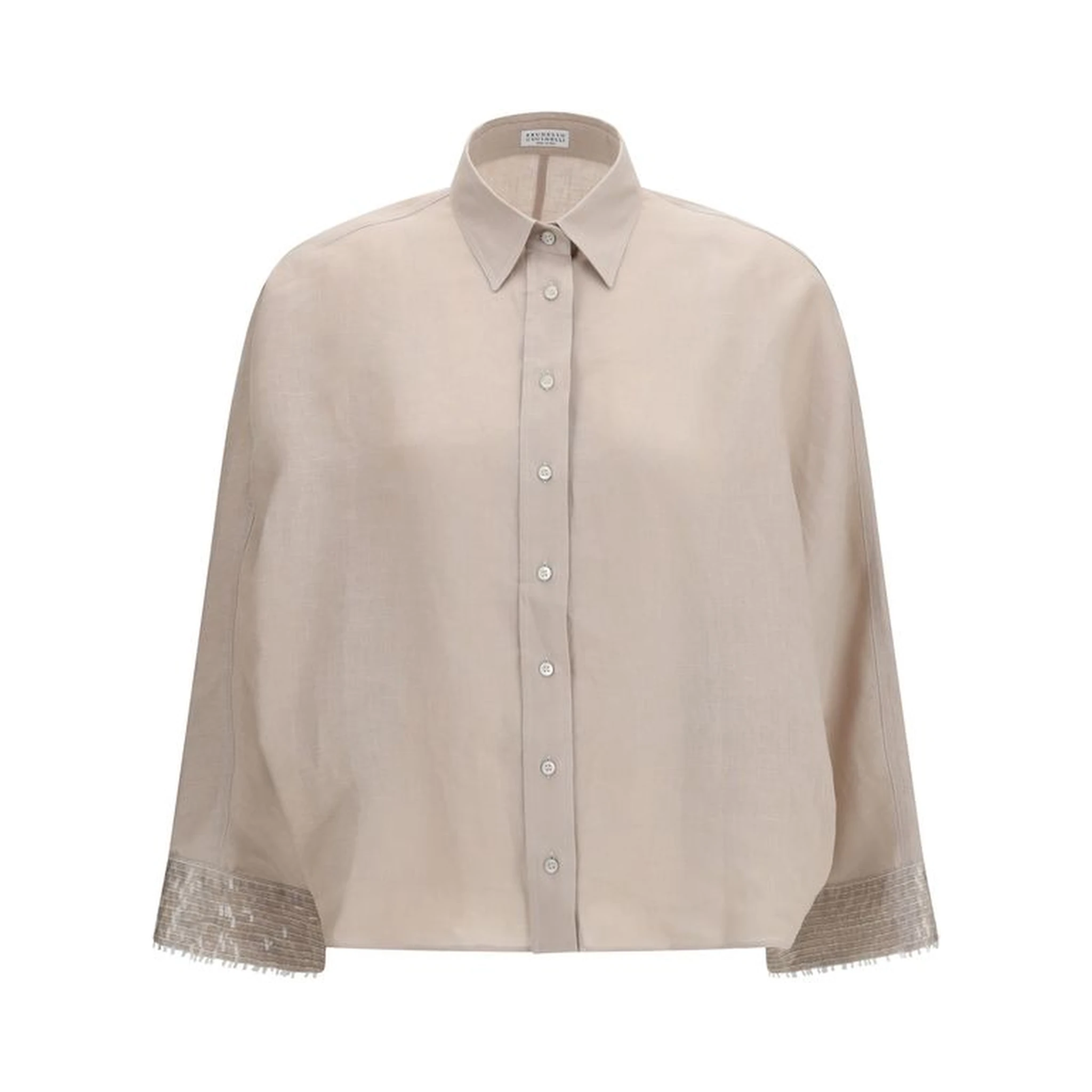 Beige Linen Shirt