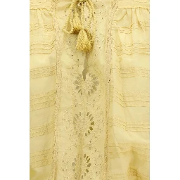 Bicolor Cotton Casual Dress