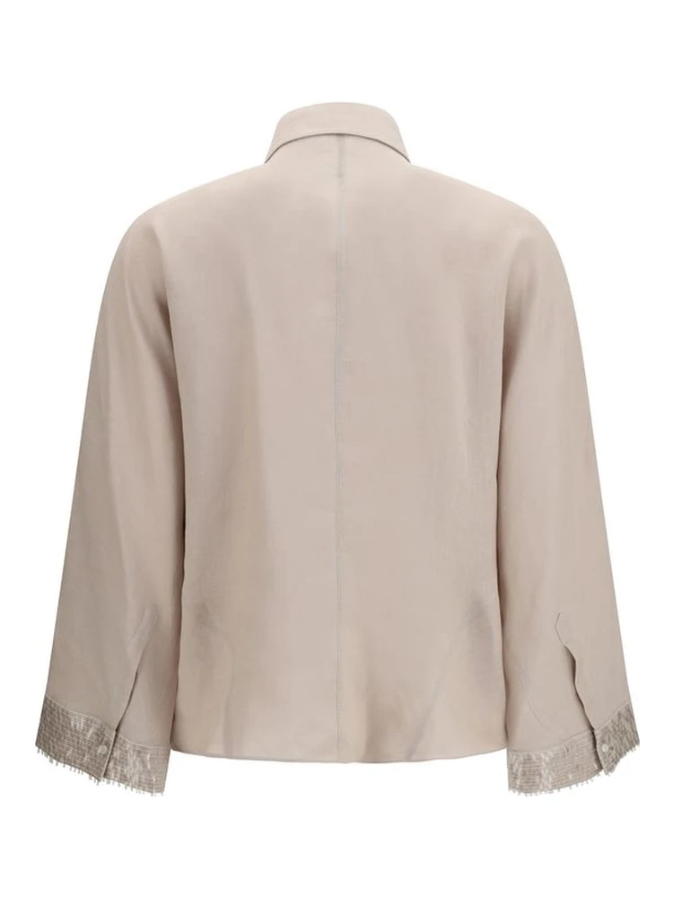 Beige Linen Shirt alternative