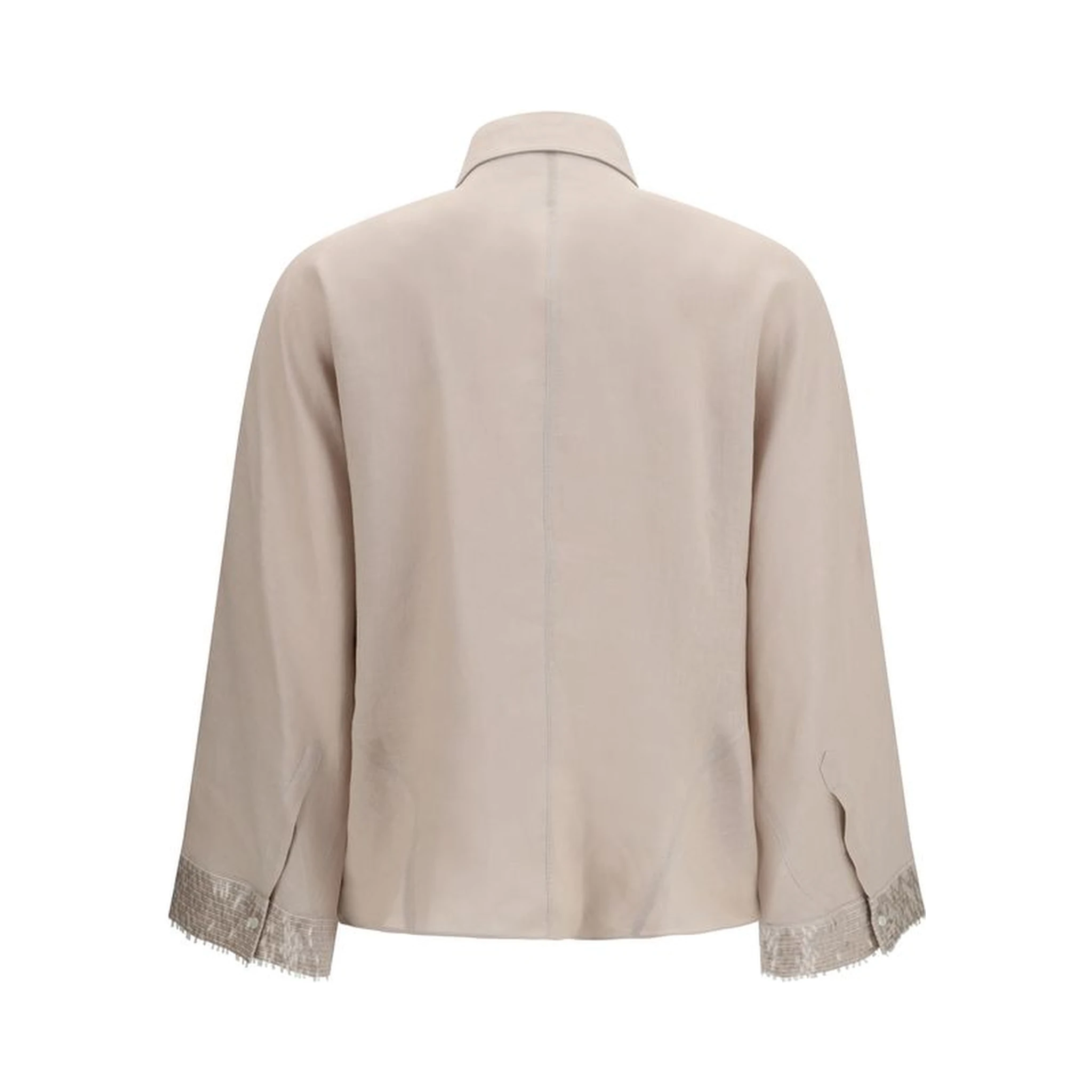 Beige Linen Shirt