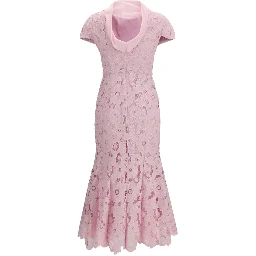 Multicolor Polyester Cocktail Dress