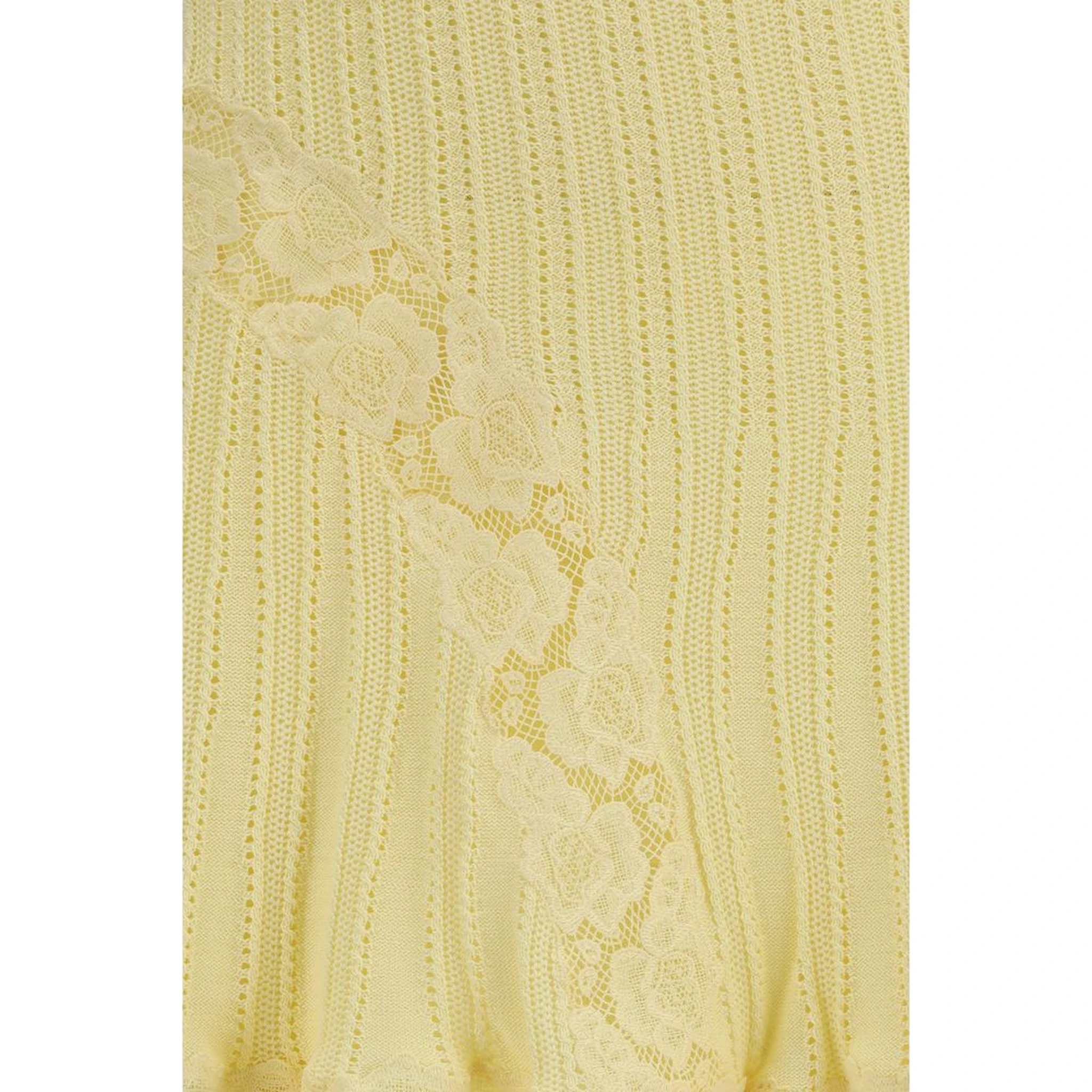 Bicolor Viscose Mini Skirt