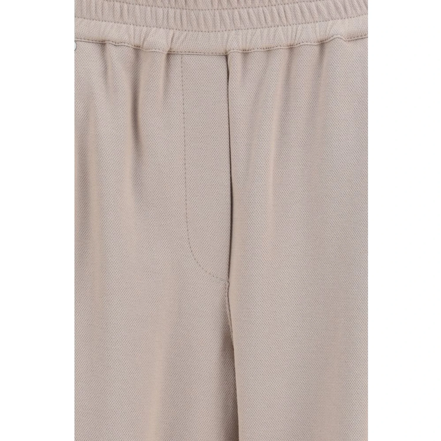 Beige Cotton Shorts
