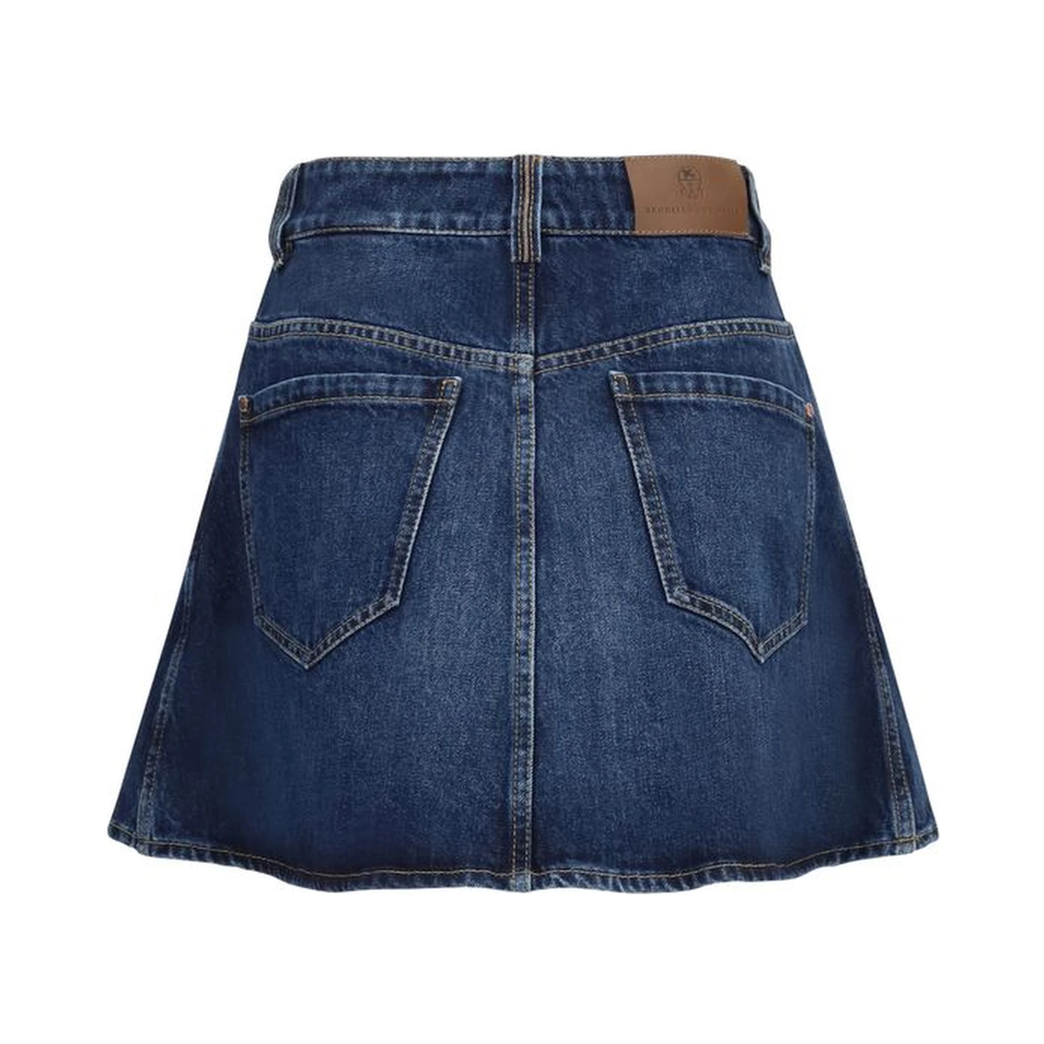 Blue Denim Skirt
