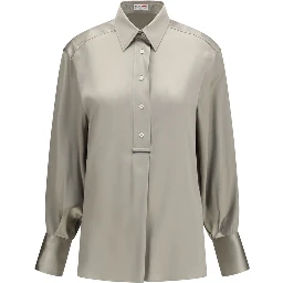 Bicolor Silk Shirt