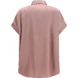 Multicolor Silk Shortsleeve Shirt