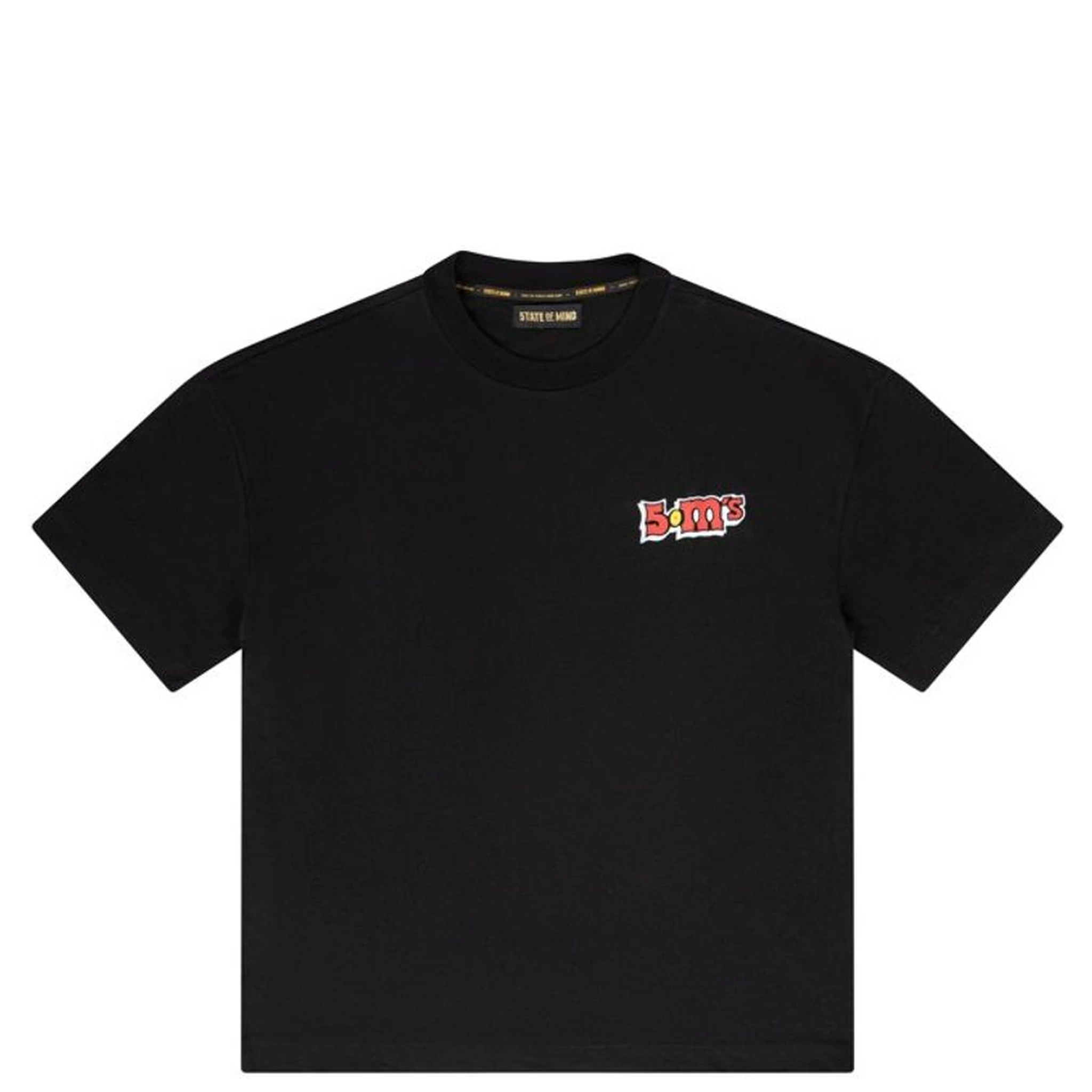 Black Cotton T-Shirt