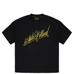 Black Cotton T-Shirt