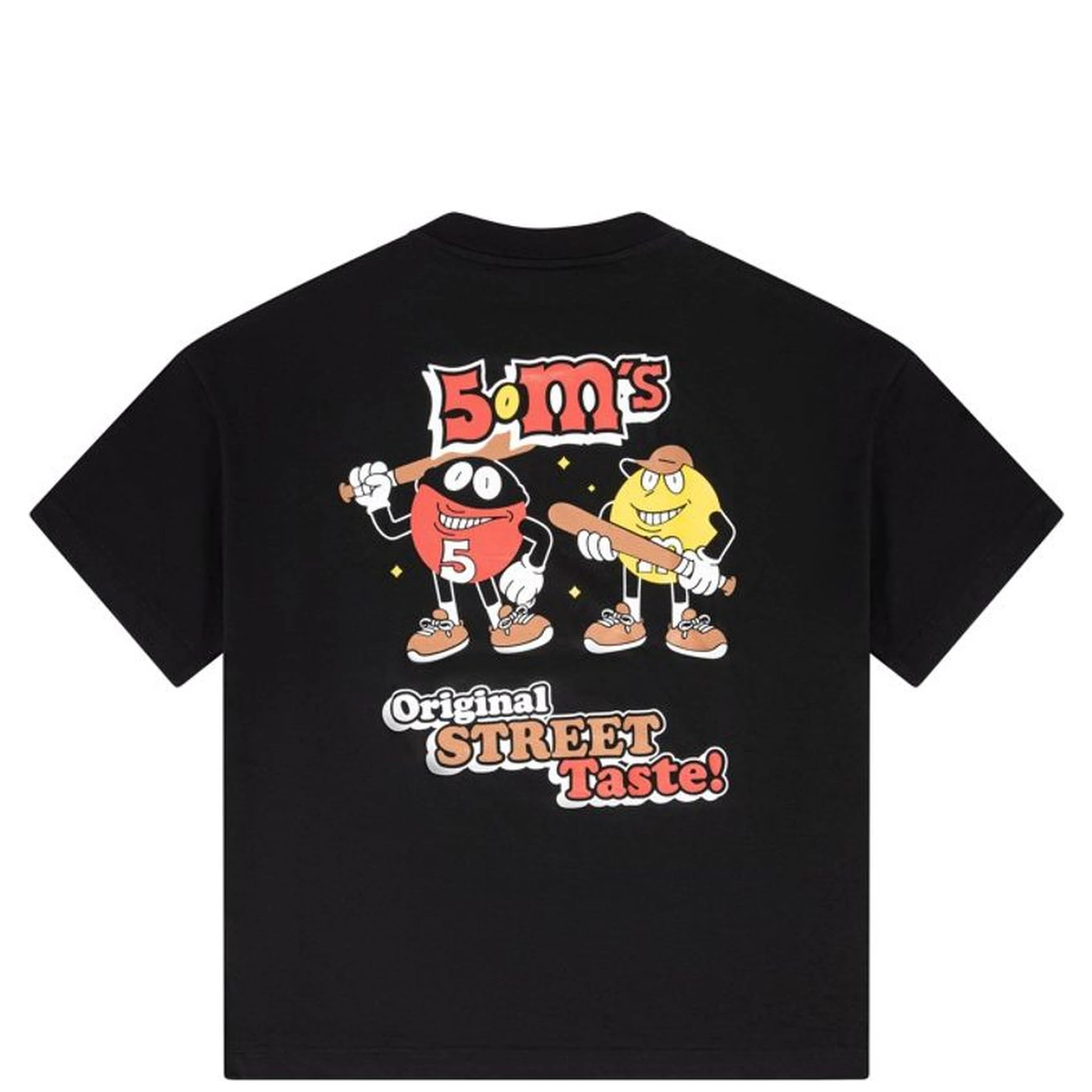 Black Cotton T-Shirt