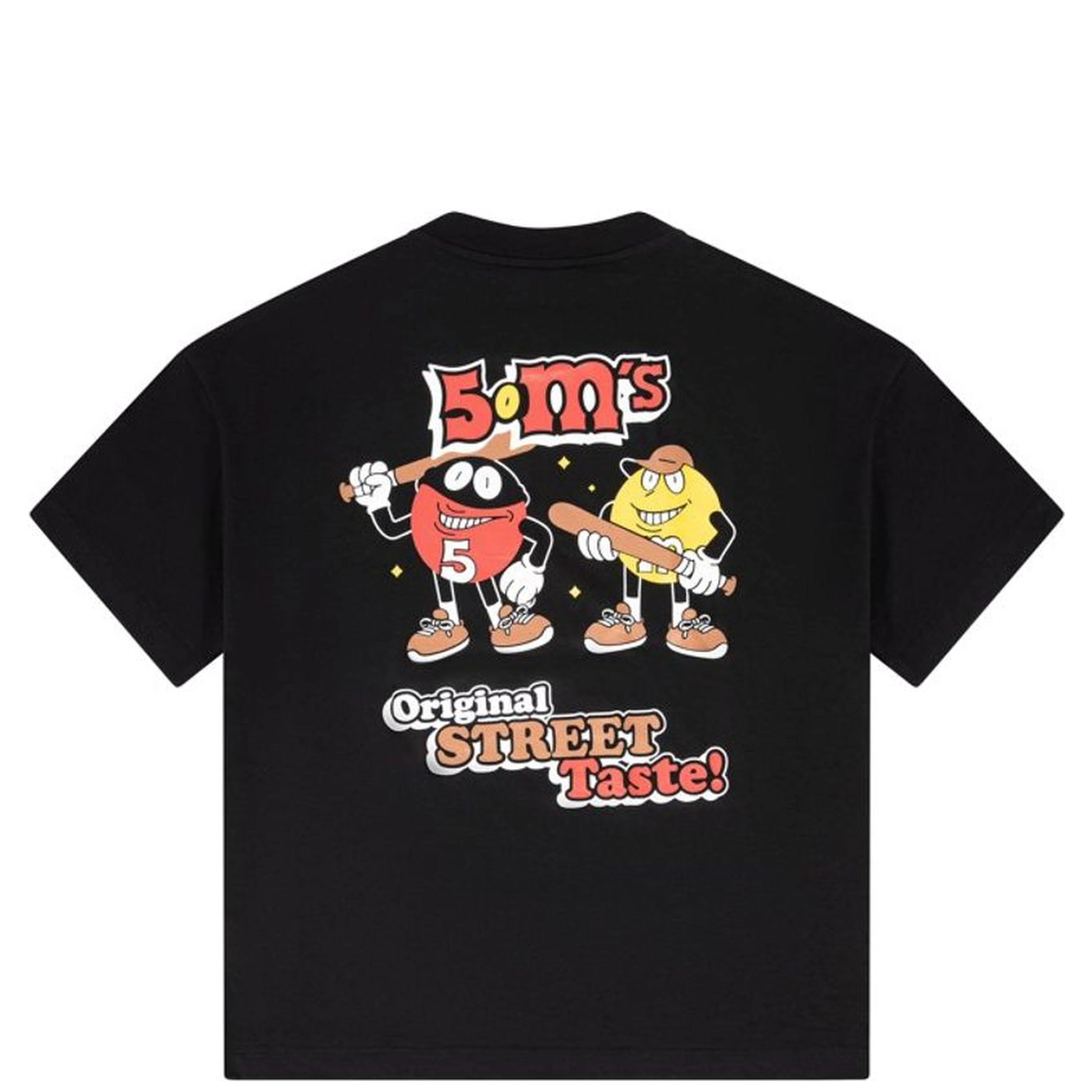 Black Cotton T-Shirt