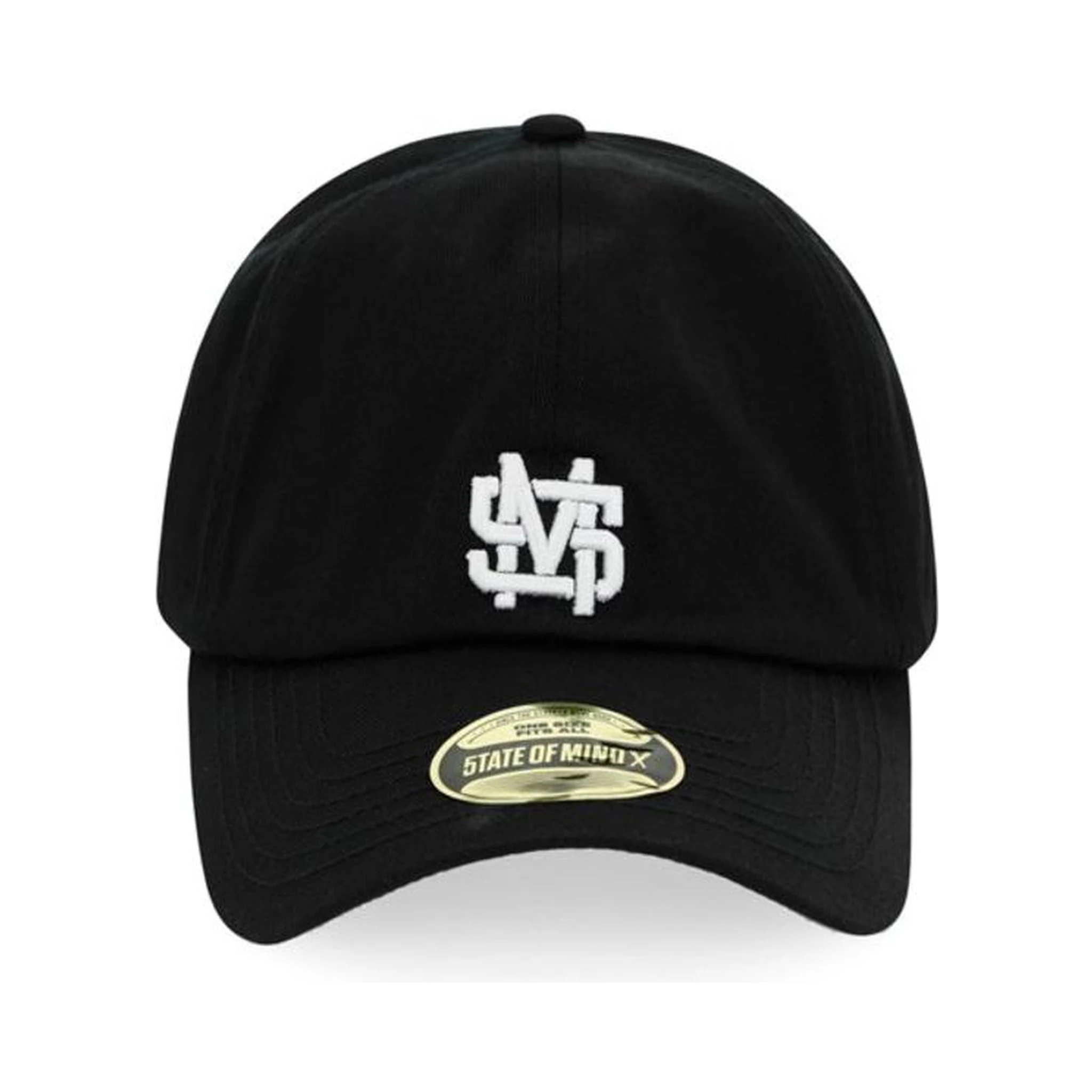 Black Cotton Cap (Baseball Hat)