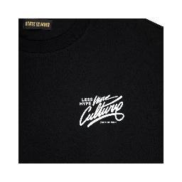 Black Cotton T-Shirt