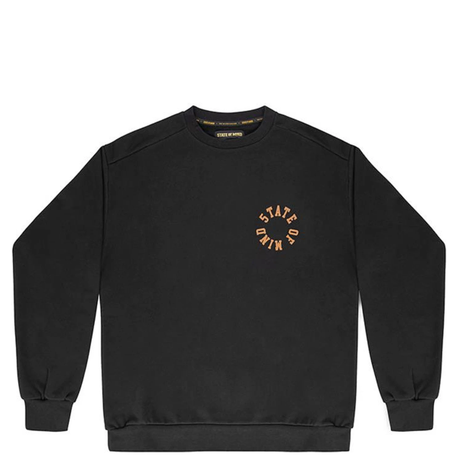 Black Cotton Sweatshirt