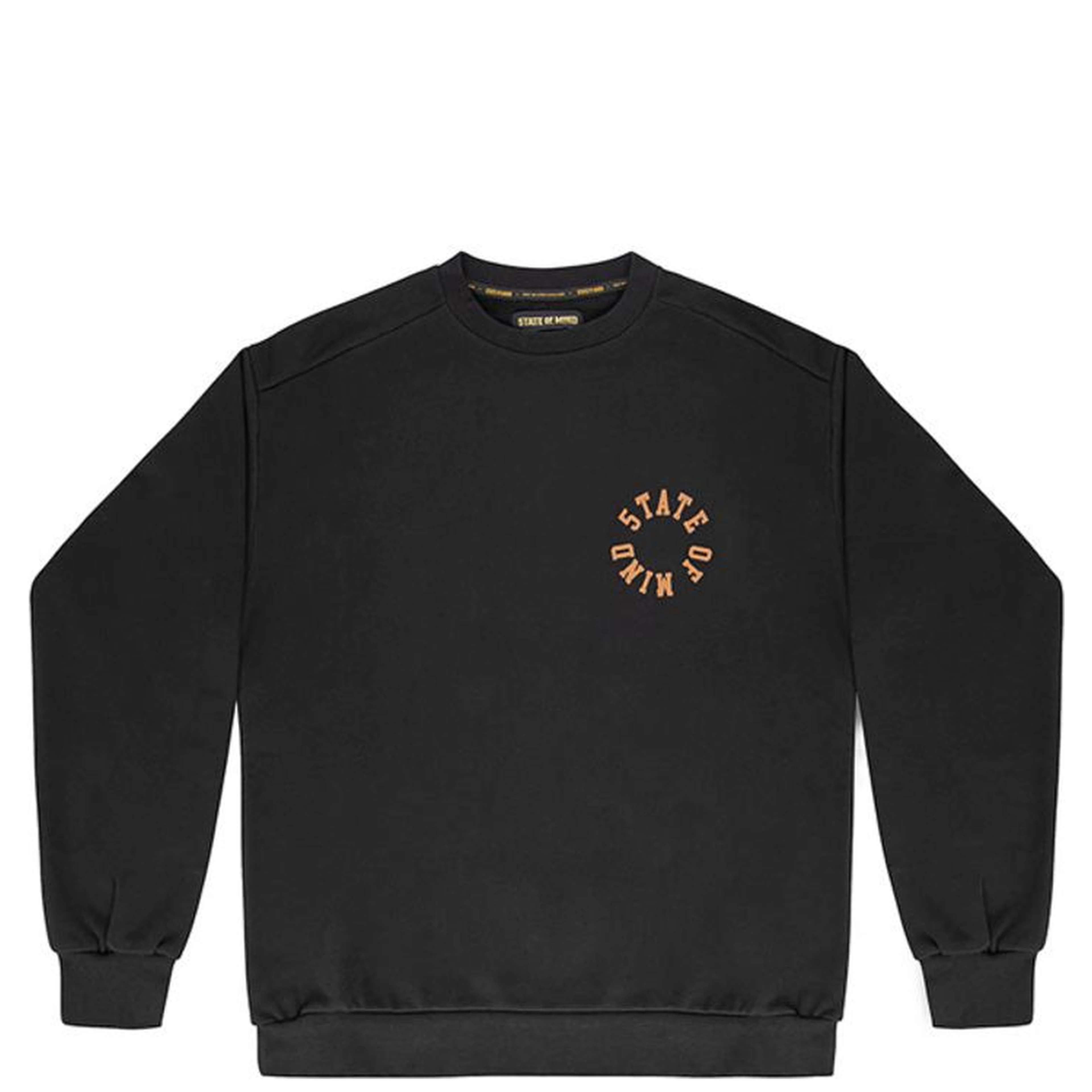 Black Cotton Sweatshirt