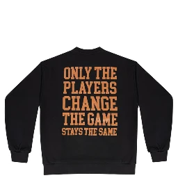 Black Cotton Sweatshirt