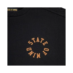 Black Cotton Sweatshirt
