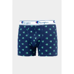 Blue Cotton Boxers