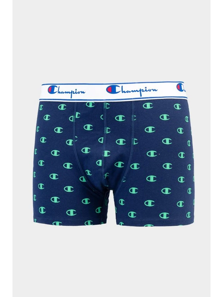 Blue Cotton Boxers