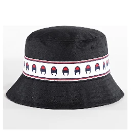 Black Cotton Bucket Hat