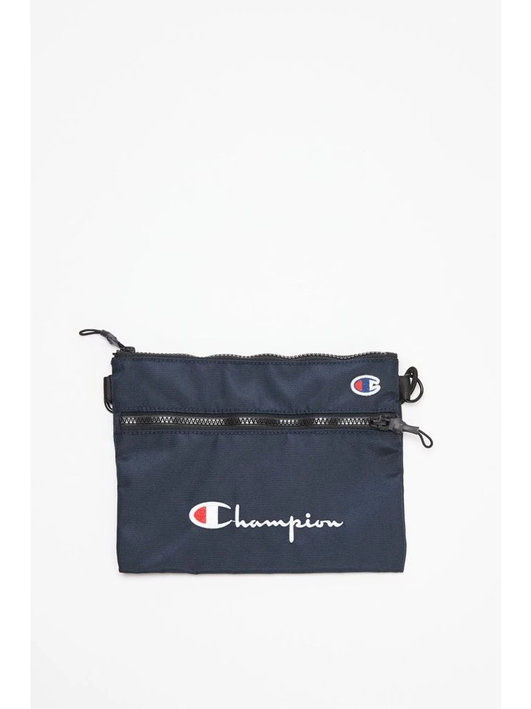 Blue Polyester Cardholder