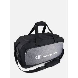 Black Polyester Duffel Bag