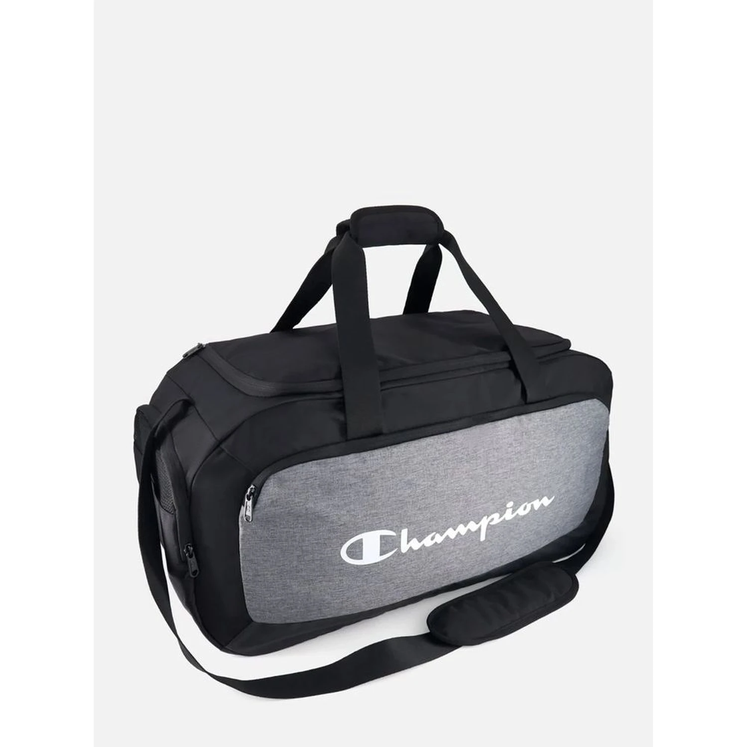 Black Polyester Duffel Bag