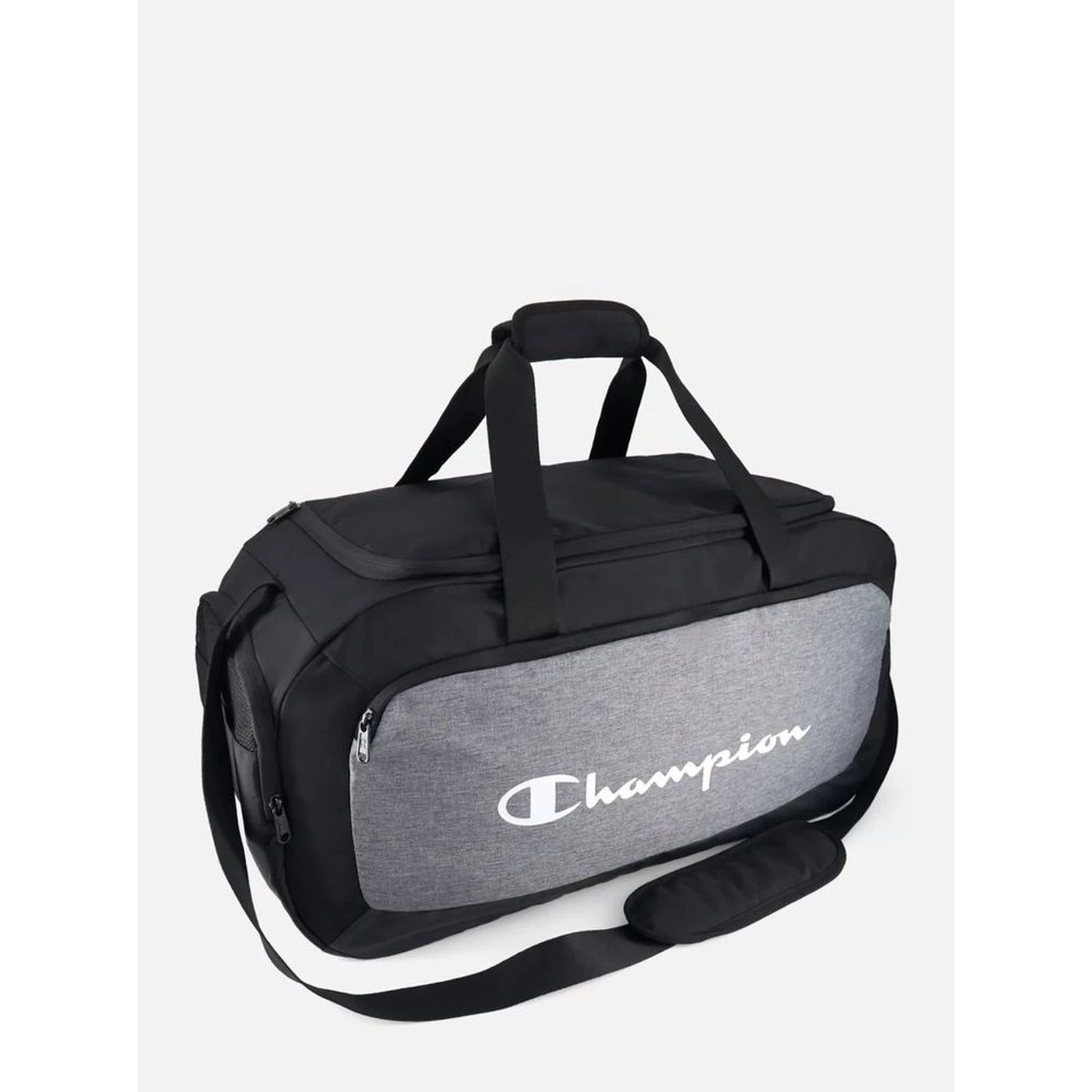 Black Polyester Duffel Bag