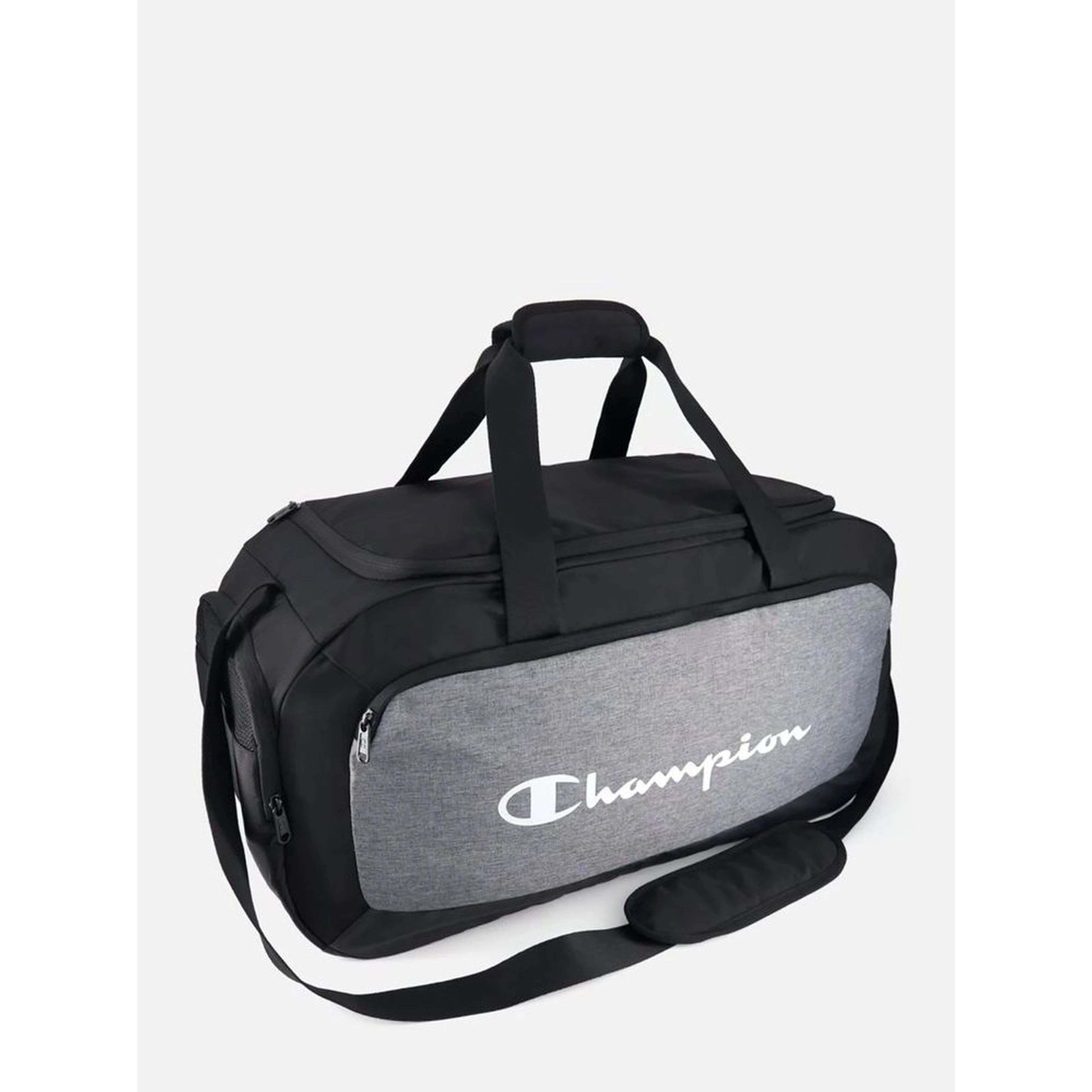 Black Polyester Duffel Bag