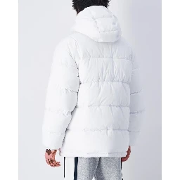 White Polyester Jackets And Coat