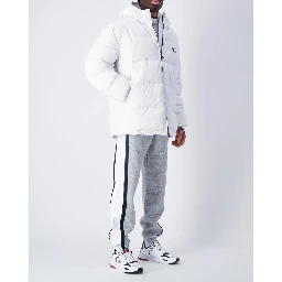 White Polyester Jackets And Coat