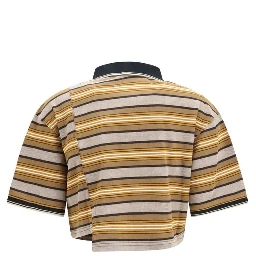 Beige Cotton T-Shirt
