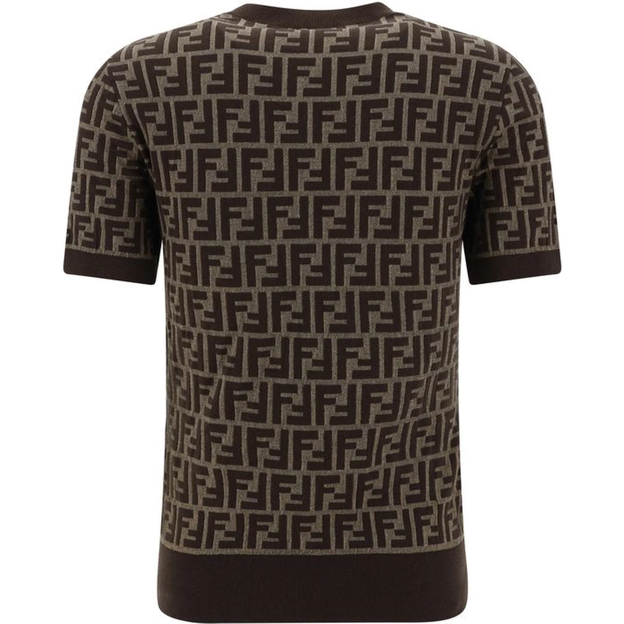 Brown Cotton T-Shirt