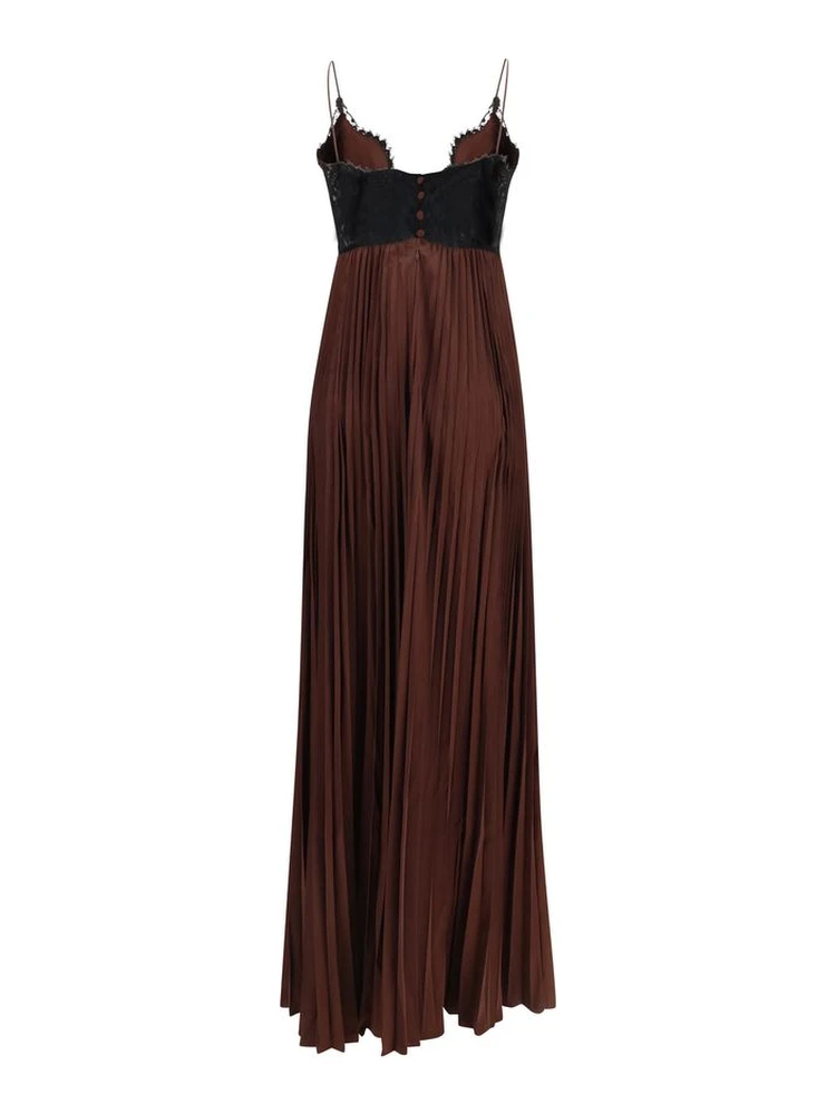 Brown Polyester Casual Dress alternative