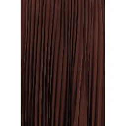 Brown Polyester Casual Dress